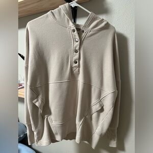 Women’s Beige Hoodie